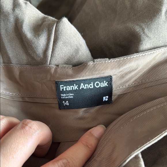 Frank & Oak Brown Trousers - Picture 2 of 2